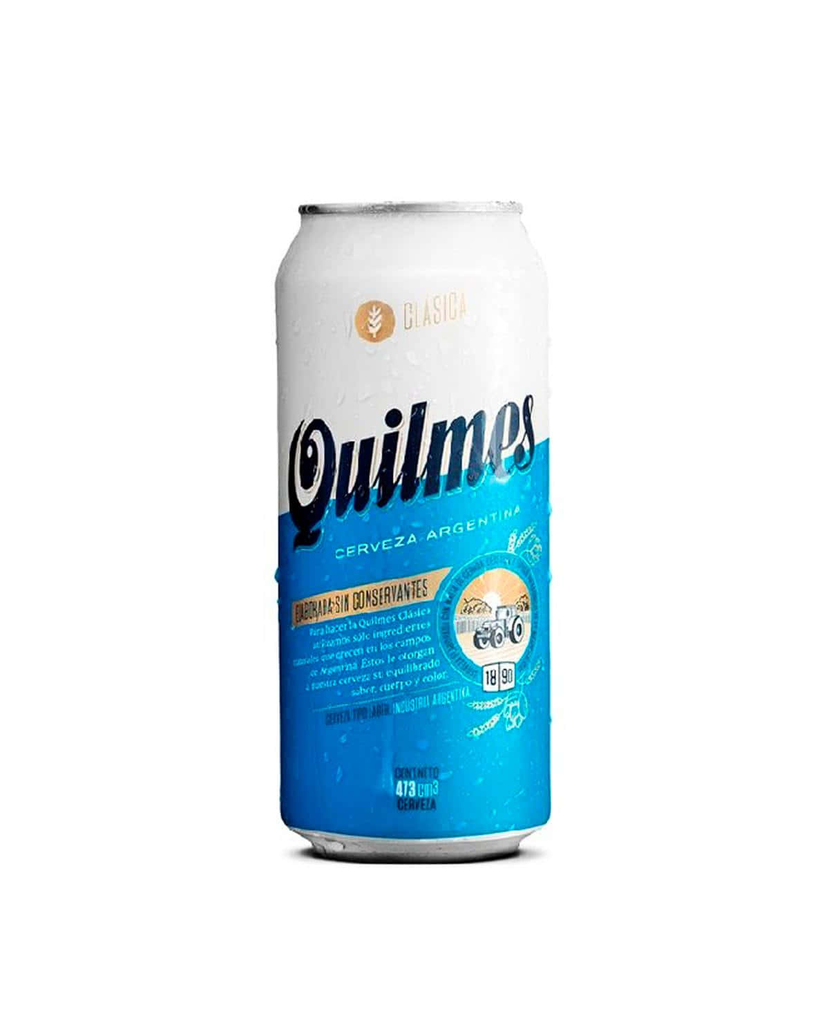 Cerveza Quilmes Clasica Lata 473 Cm3